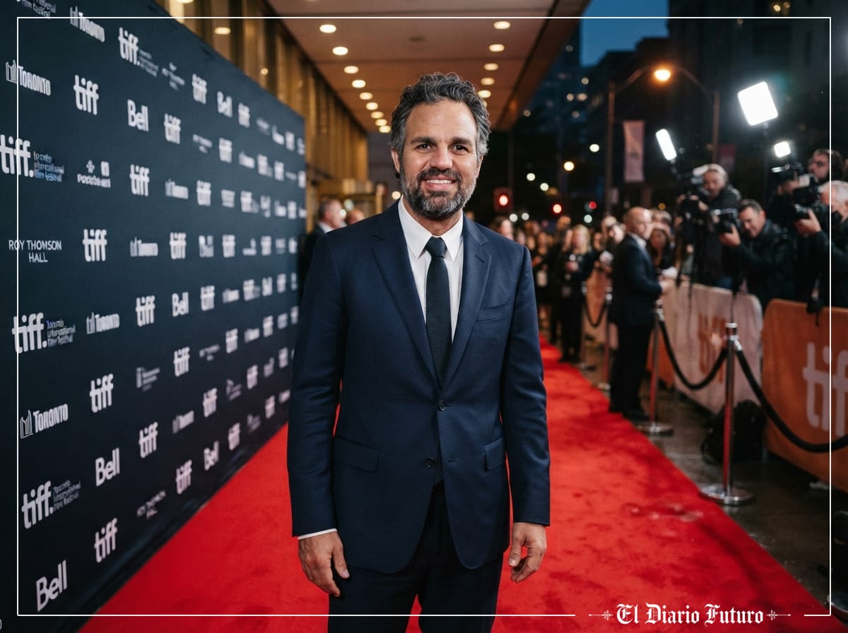 Actor posando en la alfombra roja de la gala inaugural del Festival de Toronto.