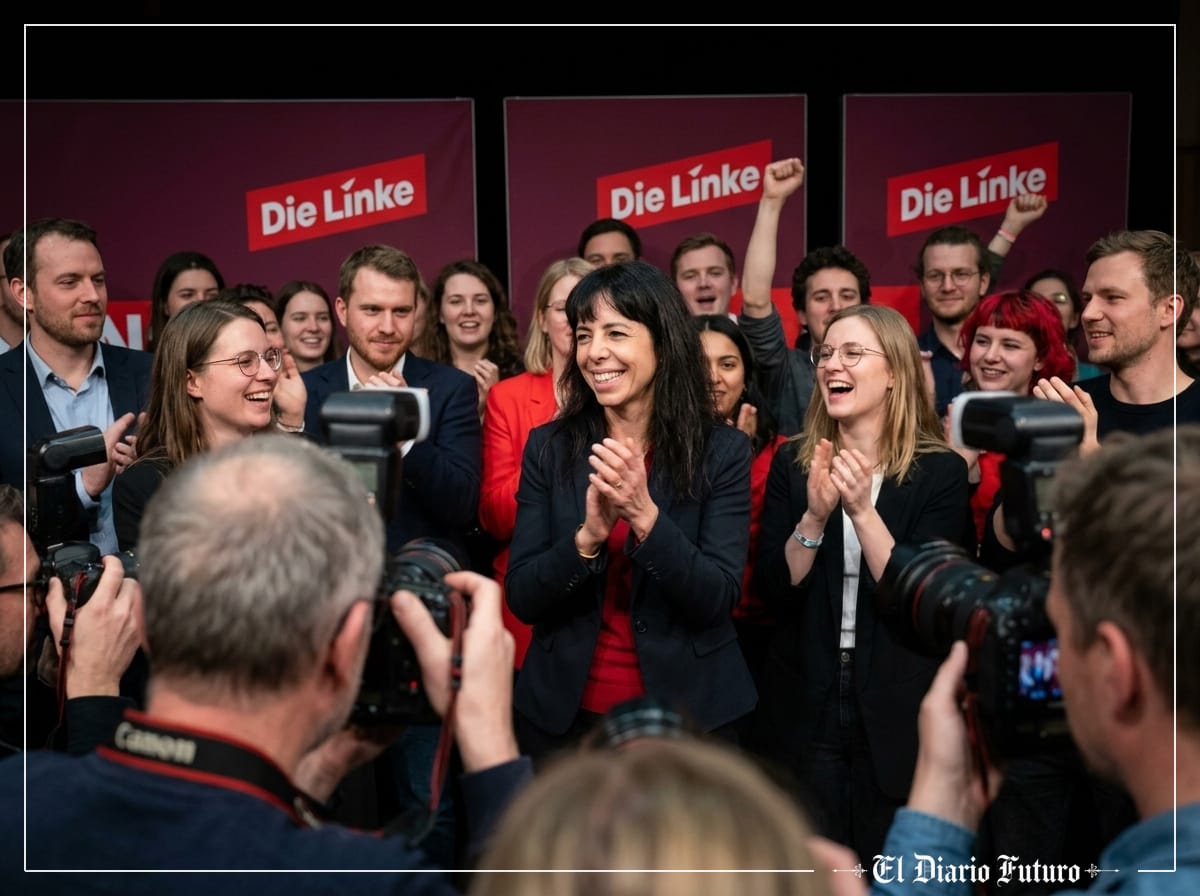 Elif Eralp celebra los resultados electorales en Berlín