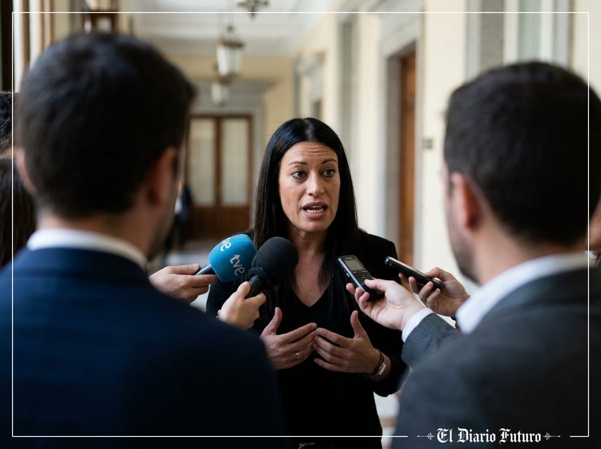 Míriam Nogueras en el Congreso de los Diputados