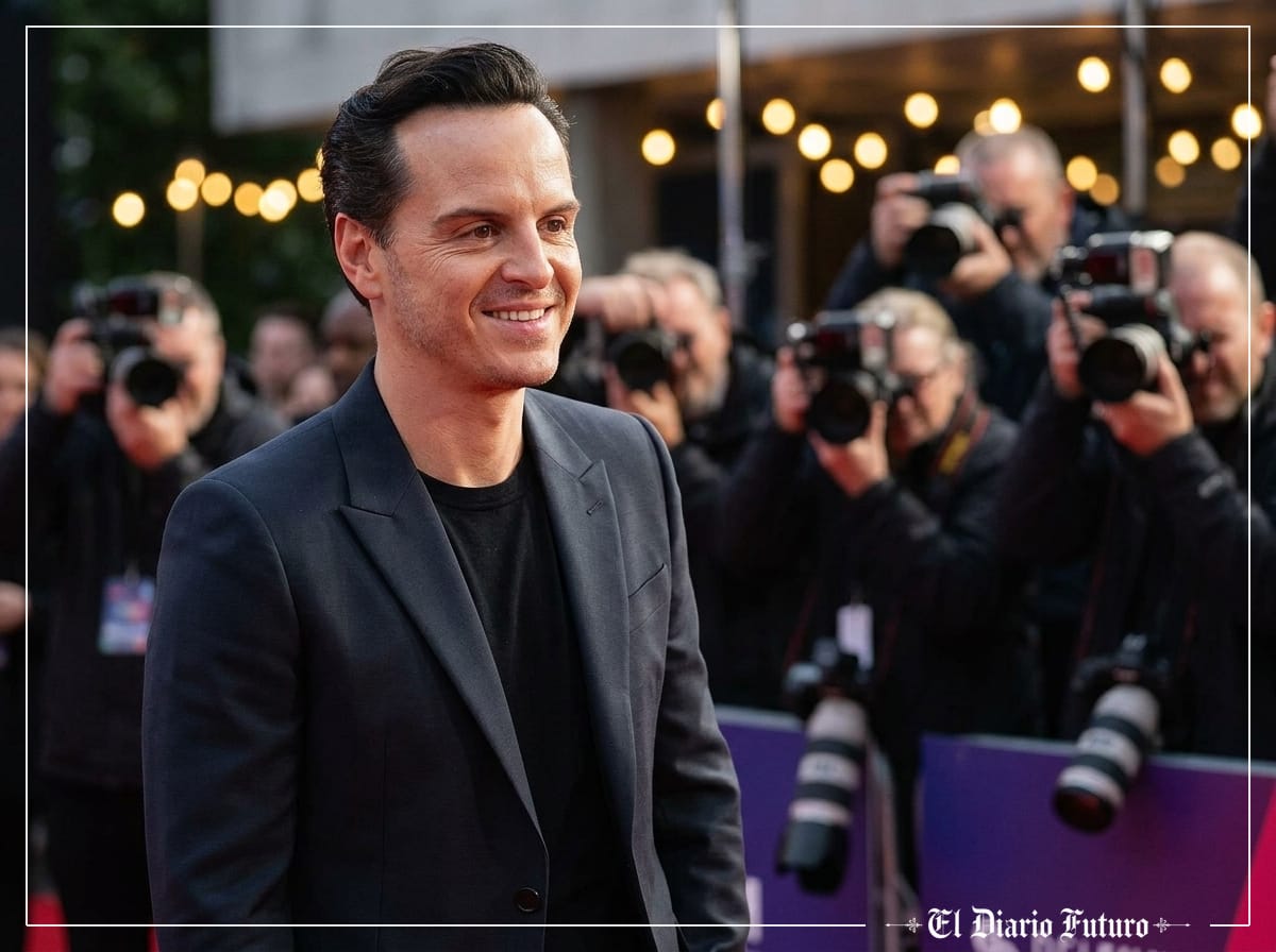 Andrew Scott en la alfombra roja del Festival de Londres